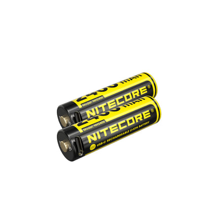 NITECORE LI-ION RECHARGEABLE USB-C AA BATTERY 2400MAH 1.5V 2PK