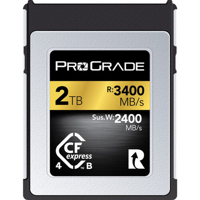 Prograde Digital CFEXPRESS 4.0 Type B Gold 2TB R3400MB/S W2400MB/S