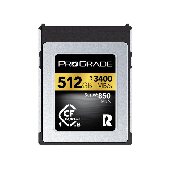 Prograde Digital CFEXPRESS 4.0 Type B GOLD 512GB R3400MB/S W2400MB/S