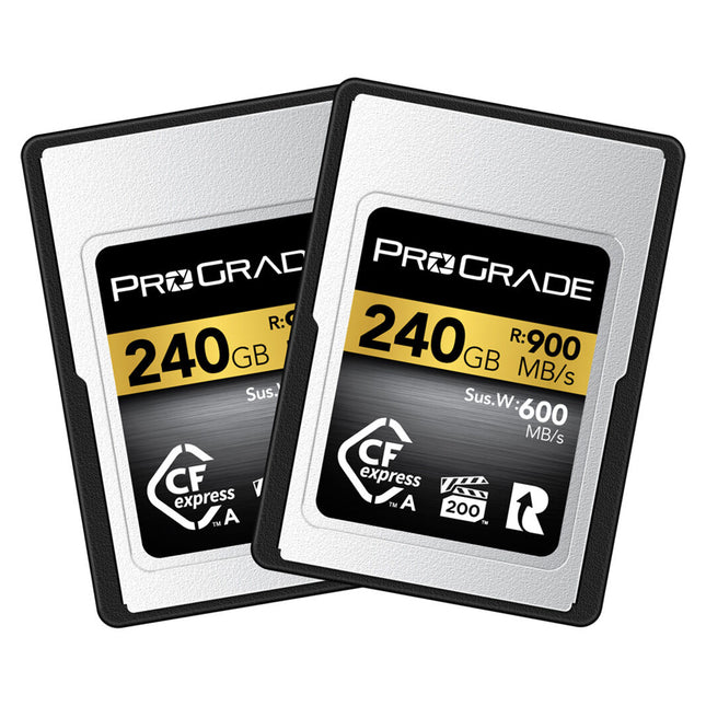 Prograde Digital CFEXPRESS Type A Gold 240GB R900MB/S W800MB/S 2PK
