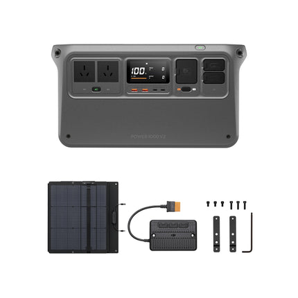DJI Power 1000 V2 + 220W Foldable Solar Panel Combo