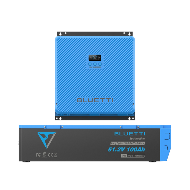 BLUETTI RV5 + B4810 Battery + Epanel & Epad