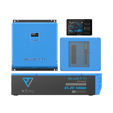 BLUETTI RV5 + B4810 Battery + Epanel & Epad