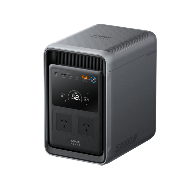 Anker SOLIX S2000 Portable Power Station - 2,000Wh | 1,500W