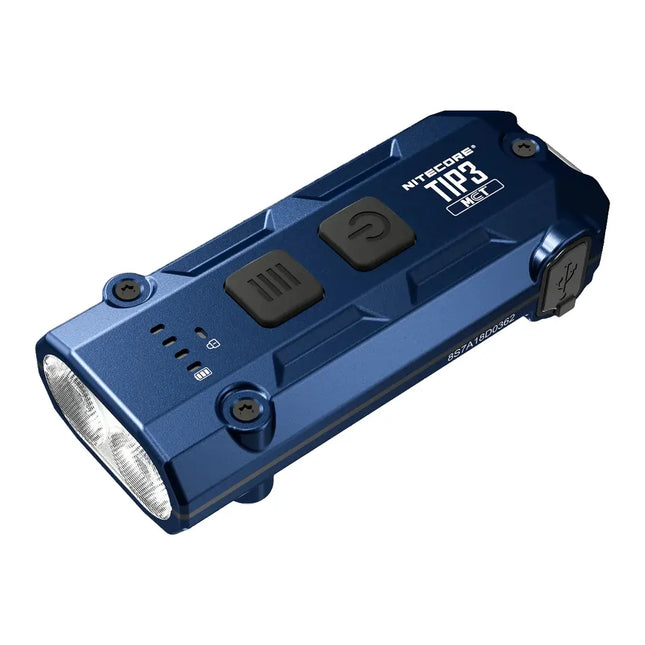 NITECORE TIP3 720 LUMEN KEYCHAIN LIGHT CLASSIC ALLOY COBALT BLUE