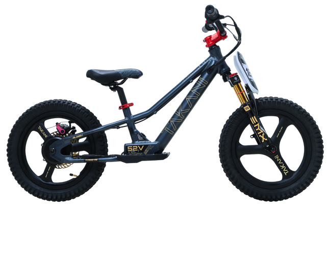 TAKANI 350W Electric Balance Bike 16'' Matte Charcoal