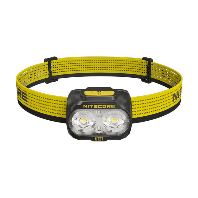 NITECORE 800 LUMEN USB RECHARGEABLE LED HEADLAMP YELLOW