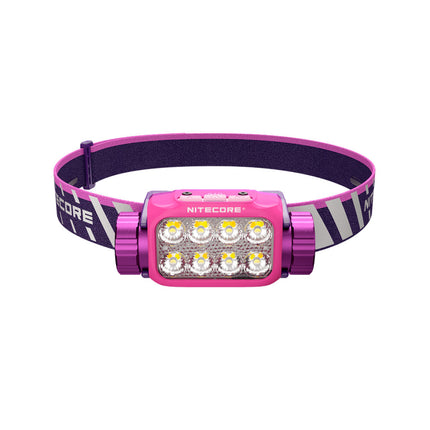 NITECORE 1600 LUMEN TRAIL RUNNING LED HEADLAMP TORCH VIVID PURPLE