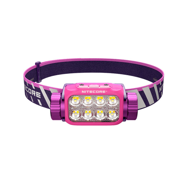 NITECORE 1600 LUMEN TRAIL RUNNING LED HEADLAMP TORCH VIVID PURPLE