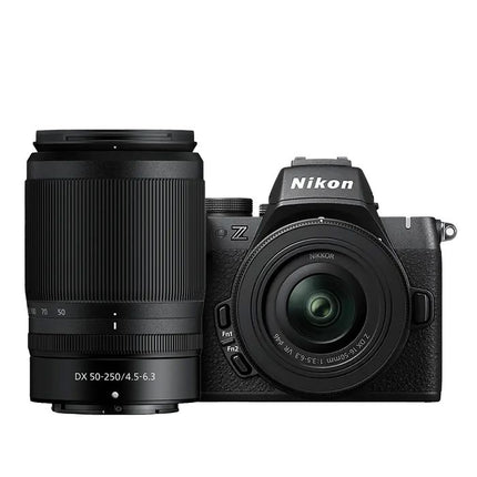 NIKON Z50II MIRRORLESS CAMERA WITH 16-50MM + 50-250MM LENS