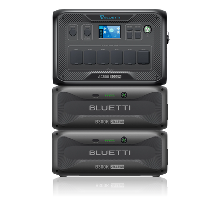 BLUETTI AC500 + 2x B300K | Home Battery Backup