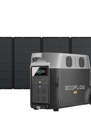 EcoFlow Delta Pro + 400W Solar Panel - Actiontech