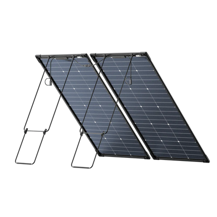 EcoFlow 125W Bifacial Modular Solar Panel x 2