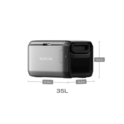 EcoFlow Glacier Classic Portable Fridge/Freezer 35L