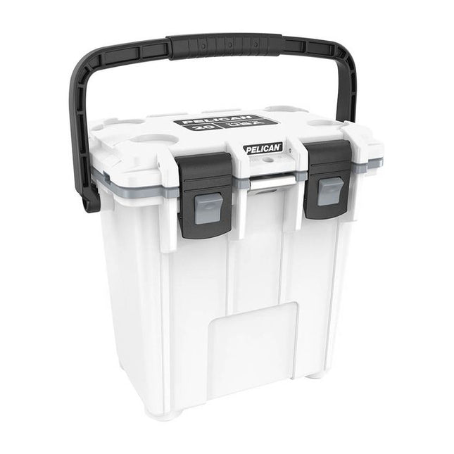 PELICAN 20QT ELITE COOLER WHITE GREY 18.9 LITRES
