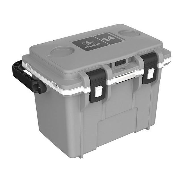 PELICAN 14QT PERSONAL COOLER CEMENT WHITE 13.2 LITRES