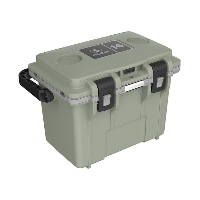 PELICAN 14QT PERSONAL COOLER DESERT SAGE GREY 13.2 LITRES
