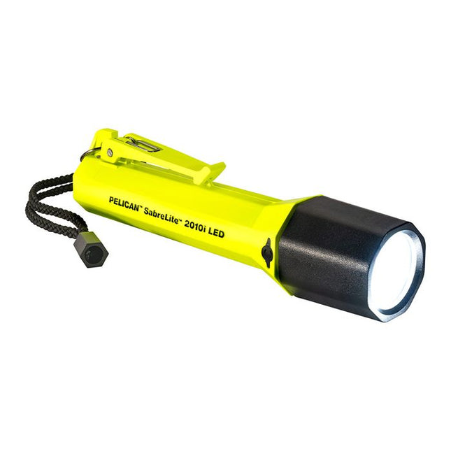 PELICAN 2010I SABRELITE FLASHLIGHT YELLOW C-BATTERY
