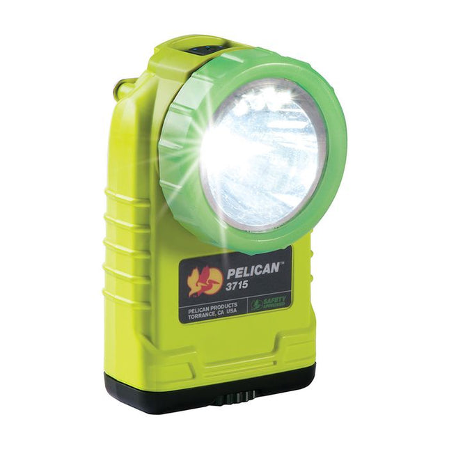 PELICAN 3715PL 4AA LED RIGHT ANGLE LIGHT YELLOW