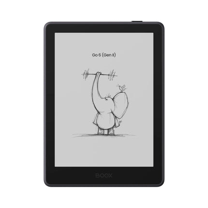 Boox Go 6 (Gen II) | A 6" B&W ePaper Reader - Plum Black