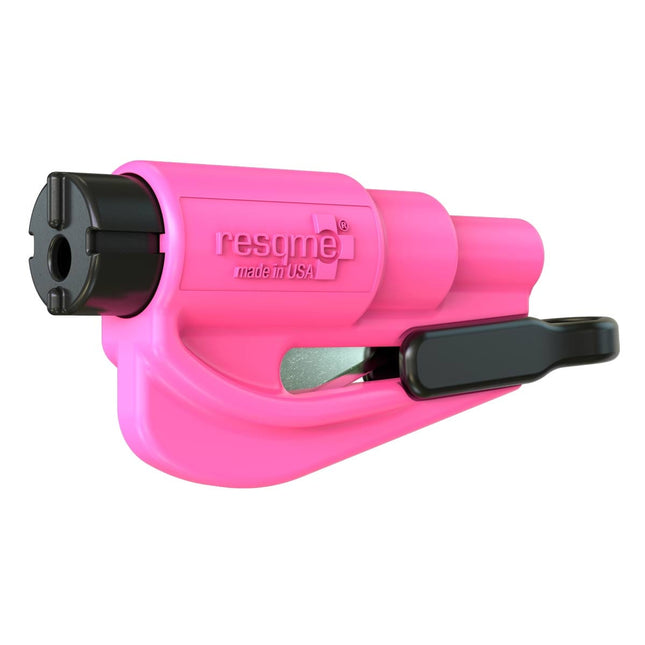 resqme® Car Escape Tool, Seatbelt Cutter / Window Breaker - Pink