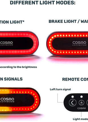 Cosmo Ride | The Smart Light for Bicycle and Urban Mobility - Actiontech