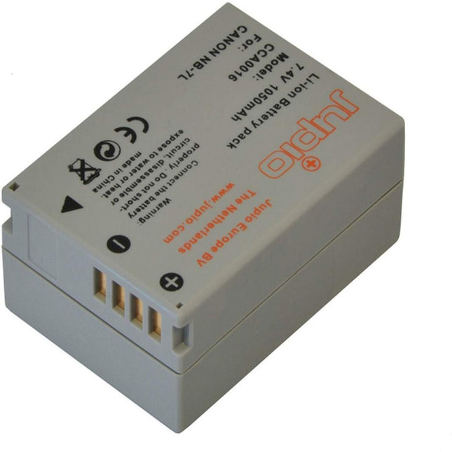 JUPIO CAMERA BATTERY CANON NB-7L 7.4V 1050MAH - Actiontech