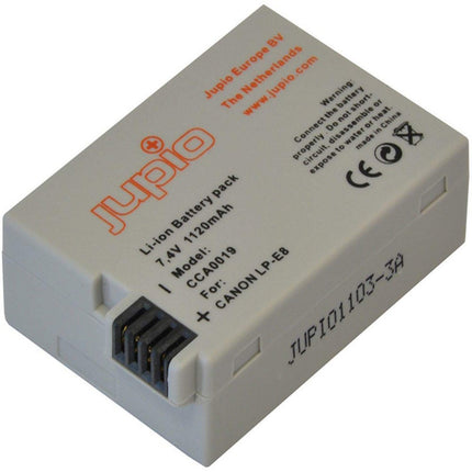 JUPIO CAMERA BATTERY CANON LP-E8 / NB-E8 7.4V 1120MAH - Actiontech