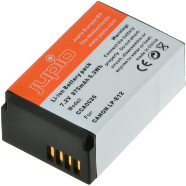 JUPIO CAMERA BATTERY CANON LP-E12 / NB-E12 7.2V 875MAH - Actiontech