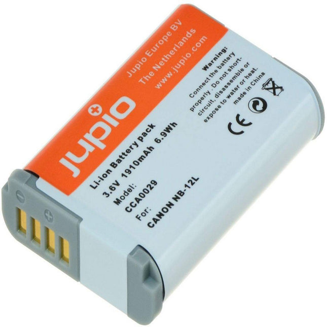 JUPIO CAMERA BATTERY CANON NB-12L 3.6V 1910MAH - Actiontech