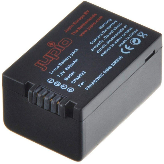 JUPIO CAMERA BATTERY PANASONIC DMW-BMB9E 7.2V 895MAH - Actiontech