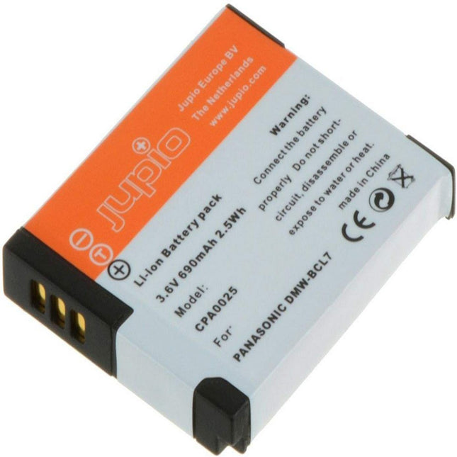 JUPIO CAMERA BATTERY PANASONIC DMW-BCL7 3.6V 690MAH - Actiontech