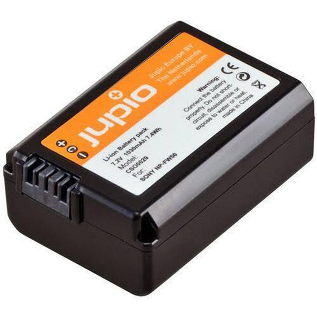 JUPIO CAMERA BATTERY SONY NP-FW50 WITH INFOCHIP 7.2V 1030MAH - Actiontech