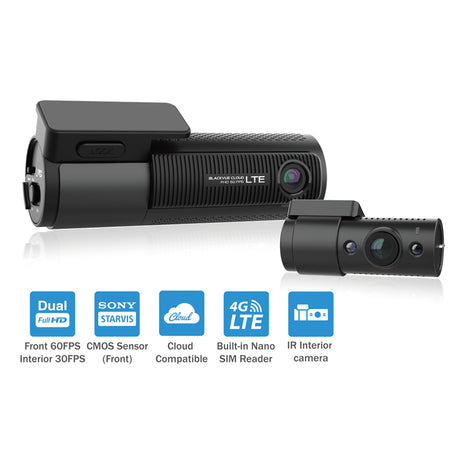 BLACKVUE DR750-2CH IR LTE FULL HD DASHCAM WITH 32GB MICRO SD CARD - Actiontech
