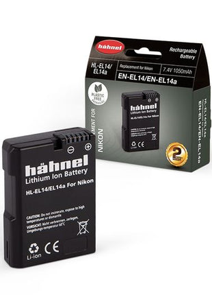 HAHNEL HL-EL14 Nikon Compatible Battery EN-EL14 Single Pack - Actiontech