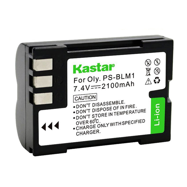KASTAR CAMERA BATTERY OLYMPUS BLM-1/PS-BLM1 7.4V 2100MAH - Actiontech