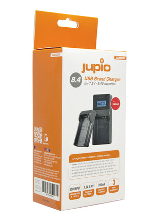JUPIO CANON BRAND 7.4V - 8.4V USB CHARGER - Actiontech