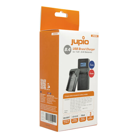 JUPIO PANASONIC BRAND 7.4V - 8.4V USB CHARGER - Actiontech