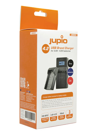 JUPIO SONY BRAND 3.7V - 4.2V USB CHARGER - Actiontech