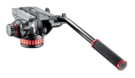 MANFROTTO 502 FLUID VIDEO HEAD WITH FLAT BASE - Actiontech