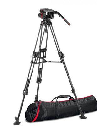 MANFROTTO 509 VIDEO HEAD & 645 FAST TWIN CARBON TRIPOD - Actiontech