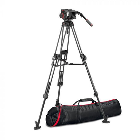 MANFROTTO 509 VIDEO HEAD & 645 FAST TWIN CARBON TRIPOD - Actiontech
