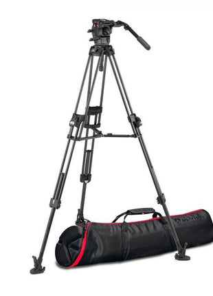 MANFROTTO 526 VIDEO HEAD WITH 645 FAST TWIN CARBON TRIPOD - Actiontech