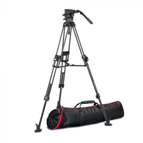 MANFROTTO 526 VIDEO HEAD WITH 645 FAST TWIN CARBON TRIPOD - Actiontech