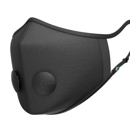 Airinum Urban Air Mask 2.0 - Onyx Black - Actiontech