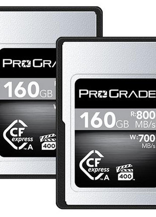 PROGRADE DIGITAL CFEXPRESS TYPE A COBALT 160GB R800MB/S W700MB/S VPG400 2PK - Actiontech