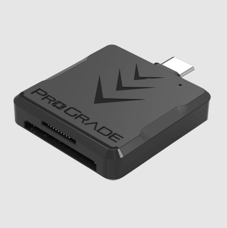 PROGRADE DIGITAL CARD READER MOBILE DUAL SLOT MICRO SDHC / SDXC UHS-II USB-C PGM0.5 - Actiontech