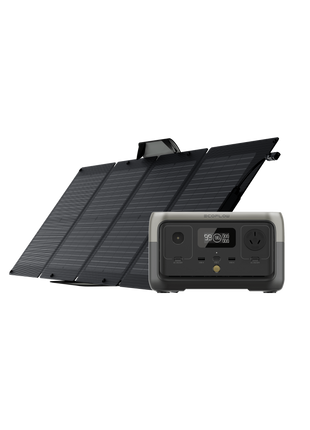 EcoFlow RIVER 2 + 110W Solar Panel - Actiontech