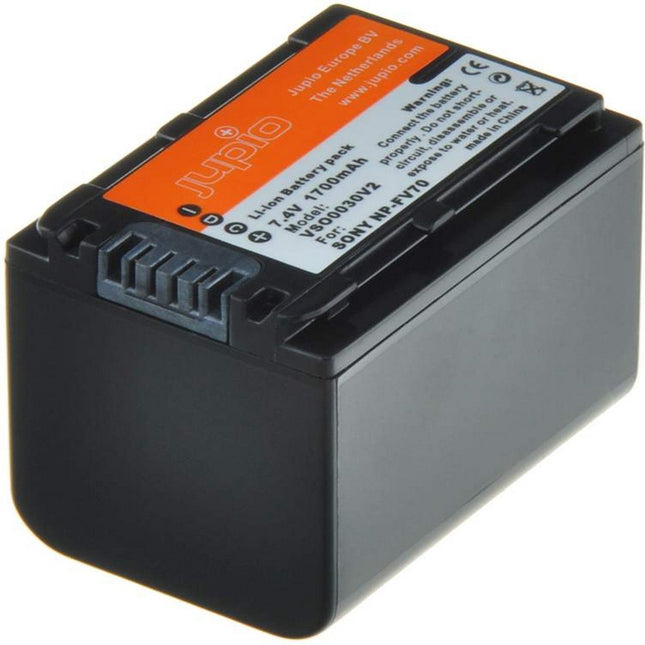 JUPIO VIDEO CAMERA BATTERY SONY NP-FV70 7.4V 1700MAH - Actiontech