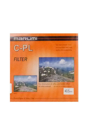 MARUMI CIRCULAR POLARISING FILTER 40.5MM - Actiontech